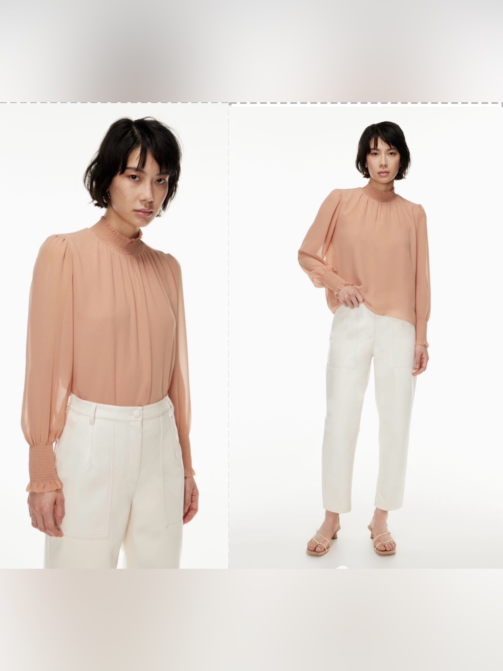 NWOTS Wilfred Valencia Long Sleeve Blouse Sz S